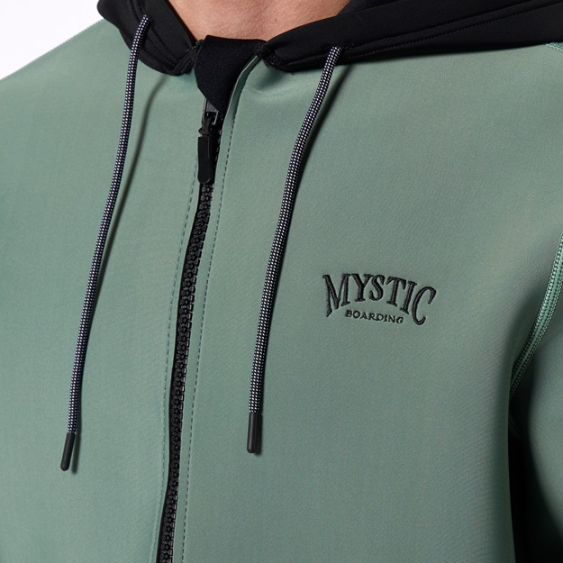 Mystic Manic Neoprene Jacket 2mm Dark Olive bei WindSucht