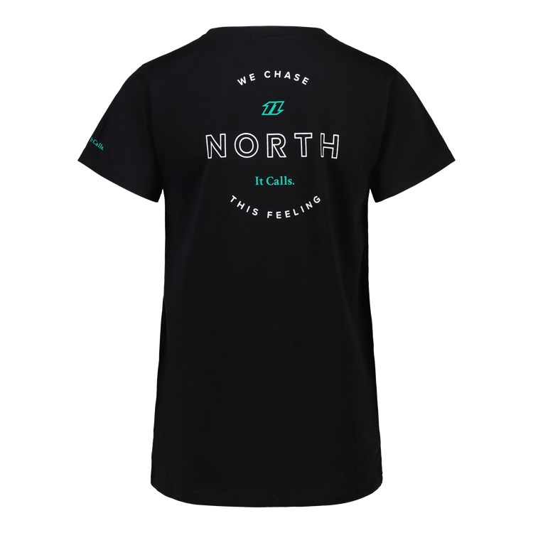 North Women Chase T-Shirt Black im SALE bei WindSucht