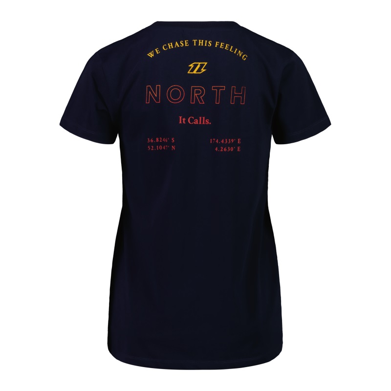 North Women Location Tee Navy im SALE bei WindSucht