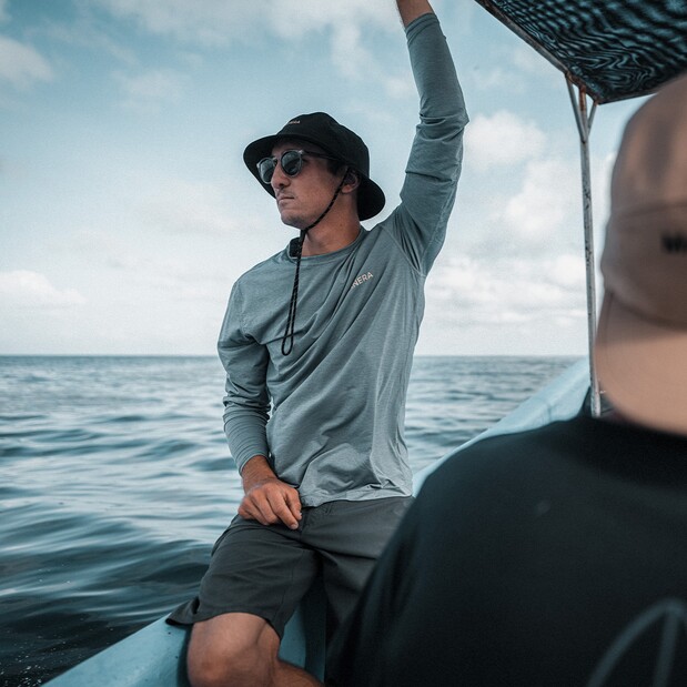 Manera Wetshirt Sunshell LS Steel mit UV Schutz bei WindSucht