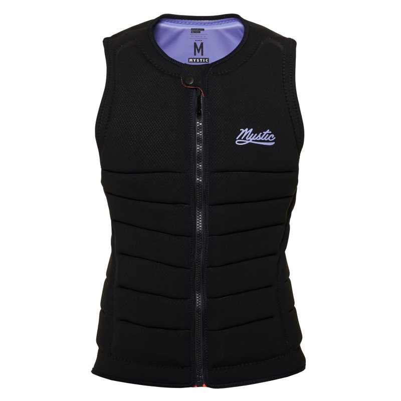 Mystic Juice Impact Vest Fzip Wake Women Black Purple bei WindSucht
