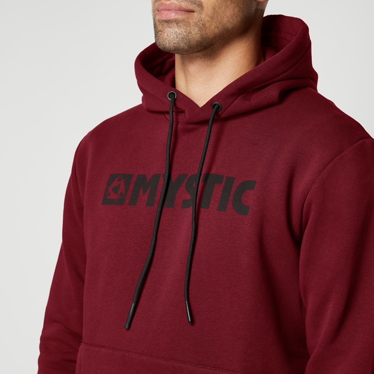 Mystic Brand Hood Sweat Merlot im SALE bei WindSucht