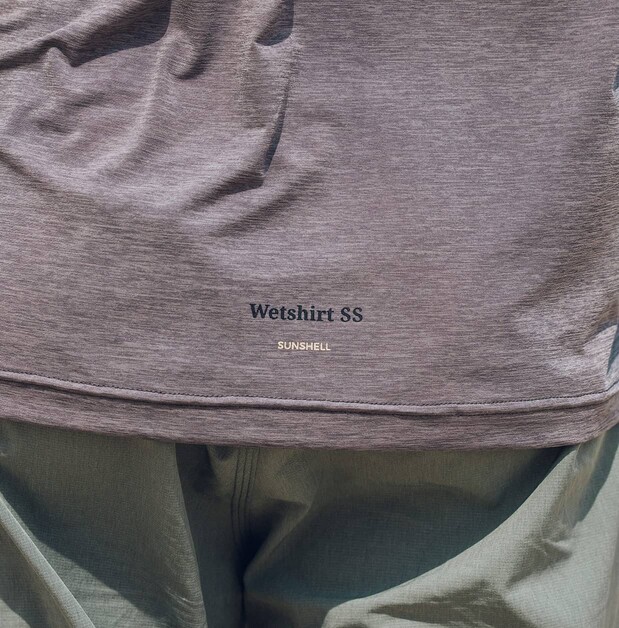 Manera Wetshirt Sunshell Kurzarm Pewter mit UV Schutz bei WindSucht
