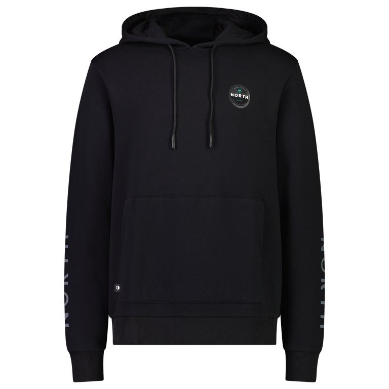 North Brand Hood Sweat Black bei WindSucht