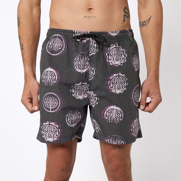 Mystic Artwork Swim Boardshort Deep Purple im SALE bei WindSucht
