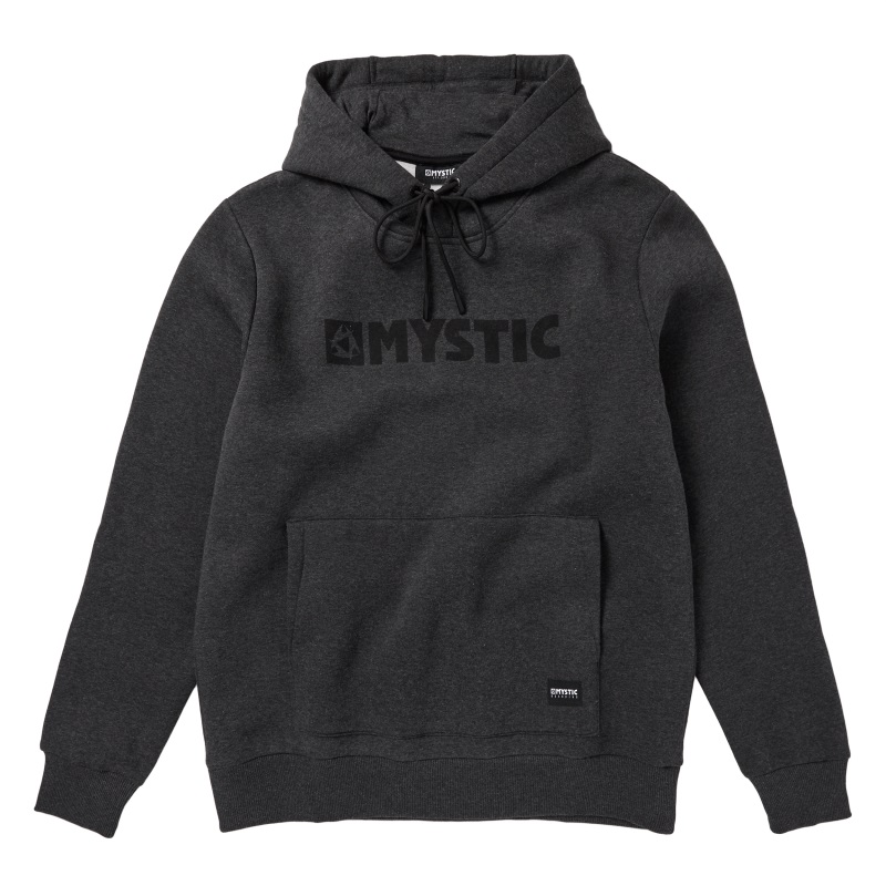 Mystic Brand Hood Sweat Dark Grey im Angebot