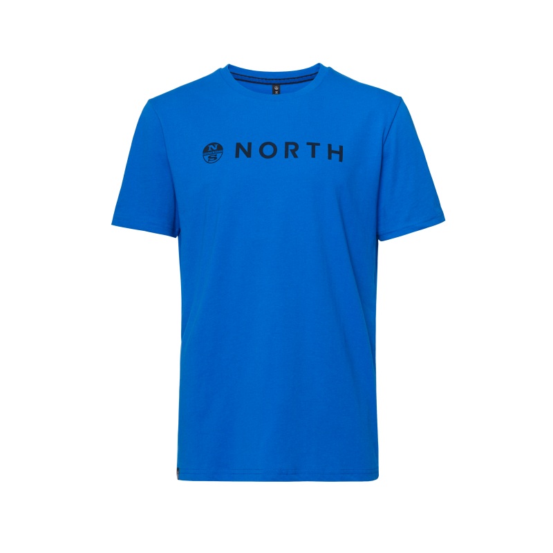 North Sails Brand Tee Global Blue bei WindSucht