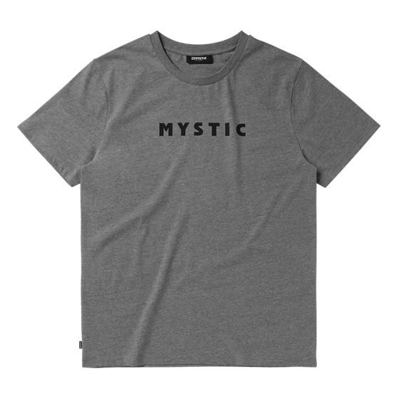 Mystic Icon Tee Men Dark Grey Melee bei WindSucht