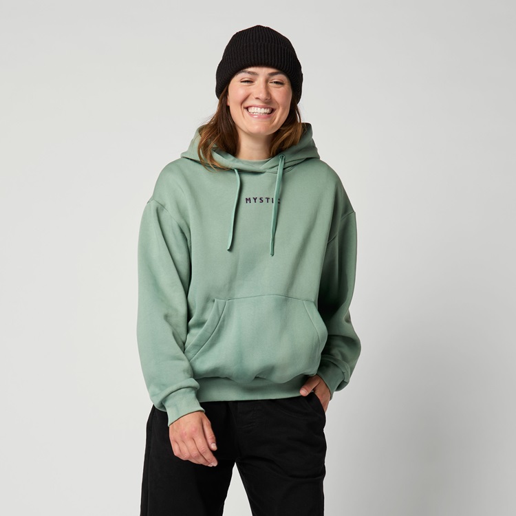 Mystic Brand Hoodie Seasonal Sweat Frozen Green bei WindSucht