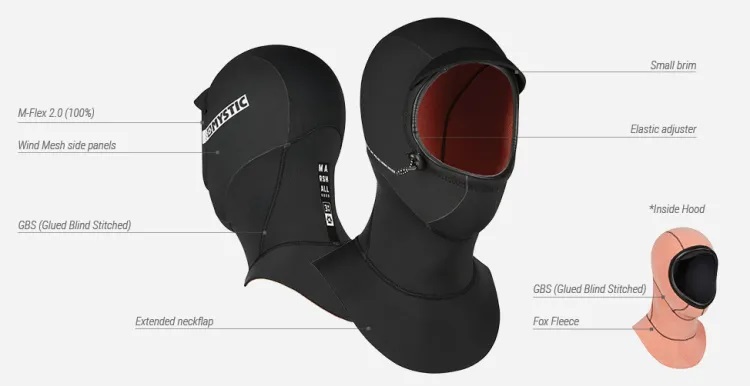 Mystic Marshall Hood Long 3mm bei WindSucht