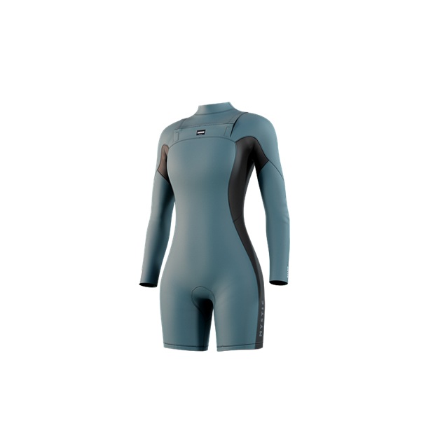 Mystic Haven Longarm Shorty 3/2mm Fzip Women Teal im ANGEBOT bei WindSucht
