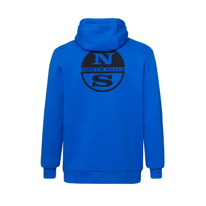 North Sails Brand Hood Sweat Global Blue bei WindSucht im Angebot