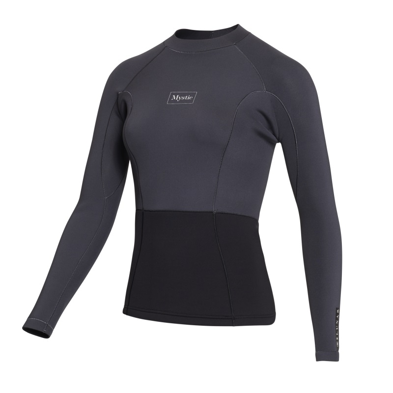 Mystic Lunar L/S Vest Neoprene 2mm Women Grey im Angebot bei WindSucht