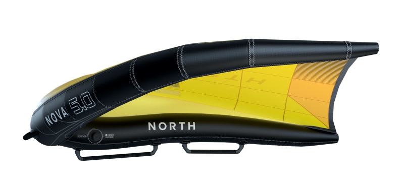 North Nova Wing 2023 Sunset Yellow Seitenansicht bei WindSucht