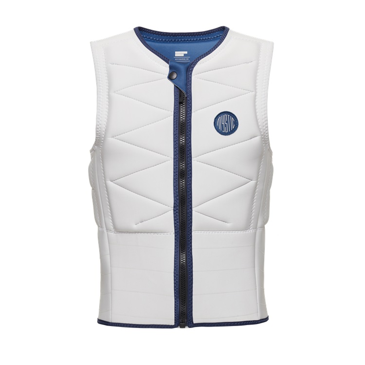 Mystic Outlaw Impact Vest Fzip Off White bei WindSucht