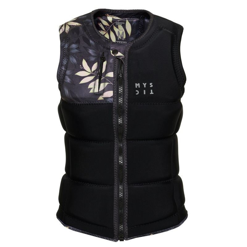 Mystic Dazzled Impact Vest Fzip Wake Women Black im Angebot bei WindSucht