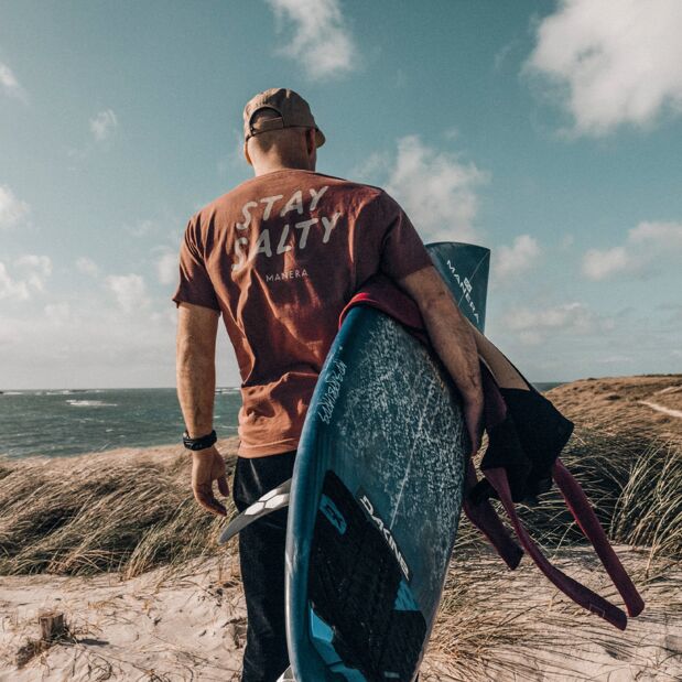 Manera T-Shirt Stay Salty Wine 