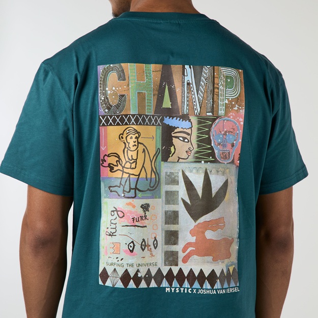 Mystic Funk T-Shirt Teal NEUHEIT bei Windsucht