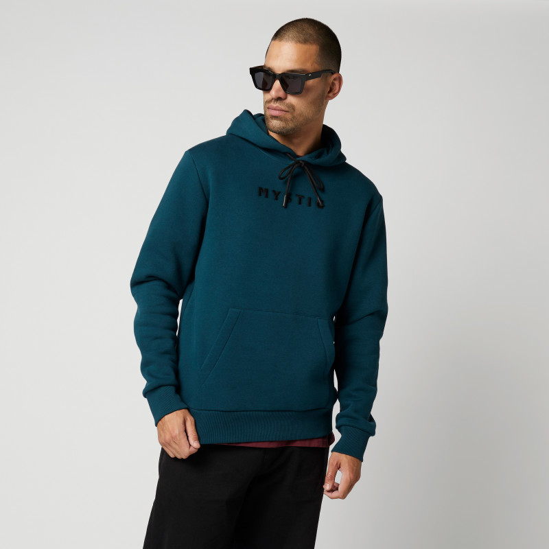 Mystic Icon Hood Sweat Ocean Green im Angebot