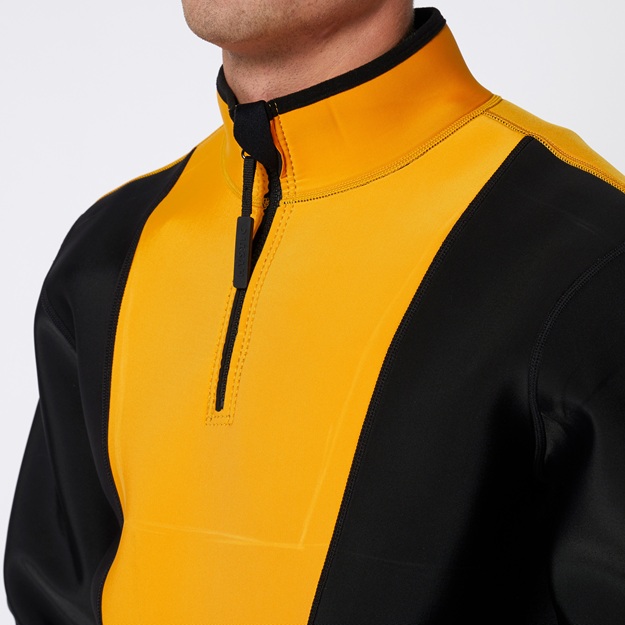 Mystic Fulmar Neoprene Pullover 3/2mm Retro Orange bei WindSucht