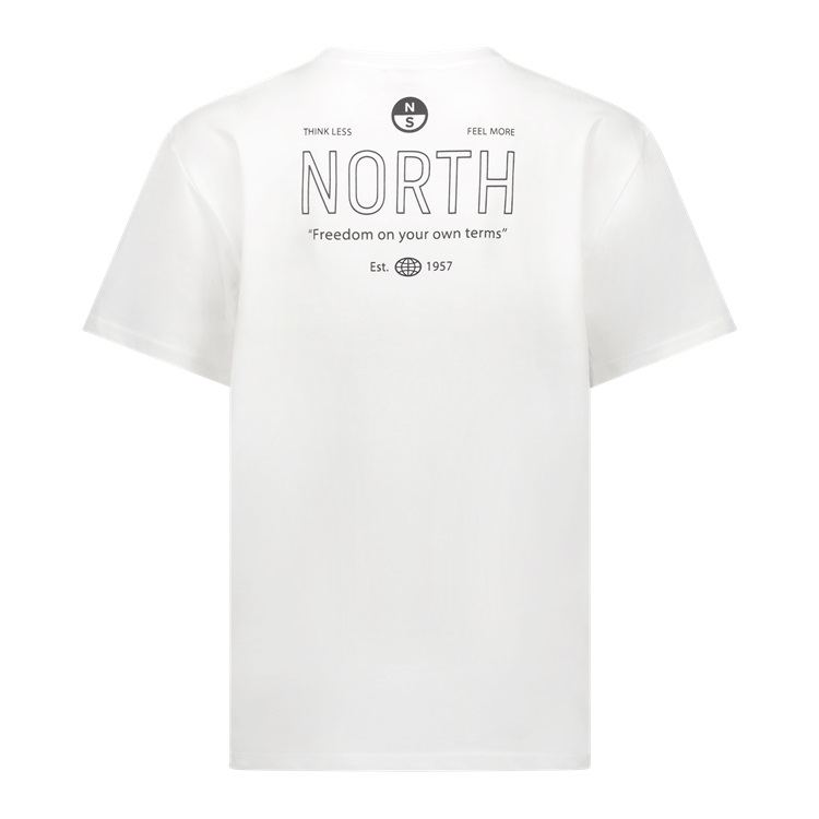 North Freedom Tee White bei WindSucht