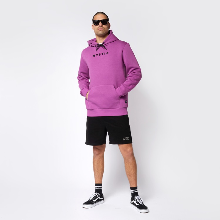 Mystic Icon Hood Sweat Sunset Purple bei WindSucht
