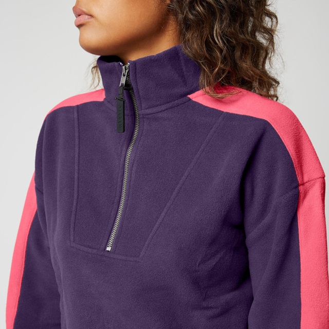 Mystic The Heat Zip Up Sweat Deep Purple im Angebot bei WindSucht NRW