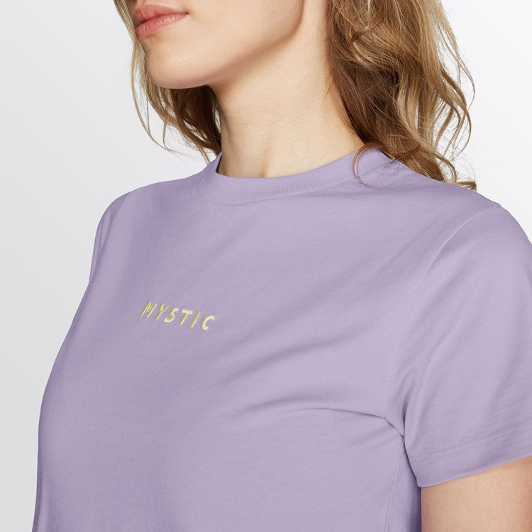 Mystic Brand Tee Women Pastel Lilac im Angebot