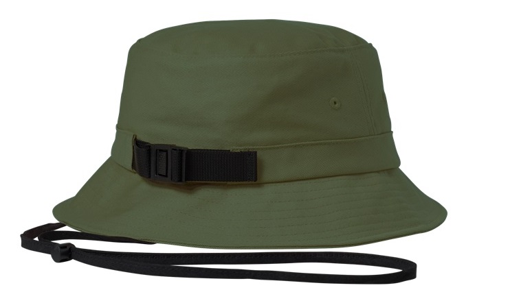 Mystic Quickdry Bucket Hat Olive Green bei WindSucht