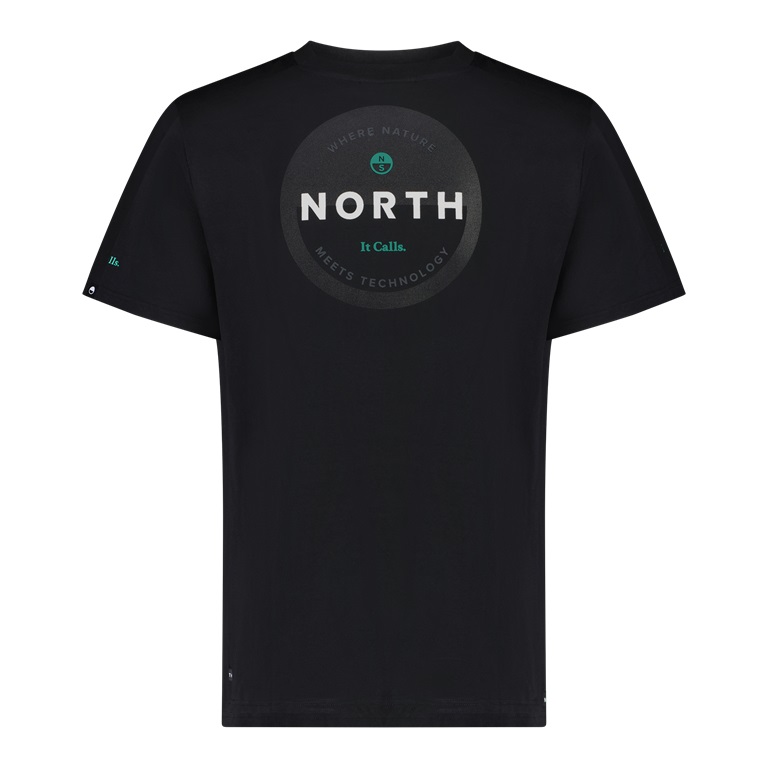 North Loop Tee Black im Angebot bei WindSucht