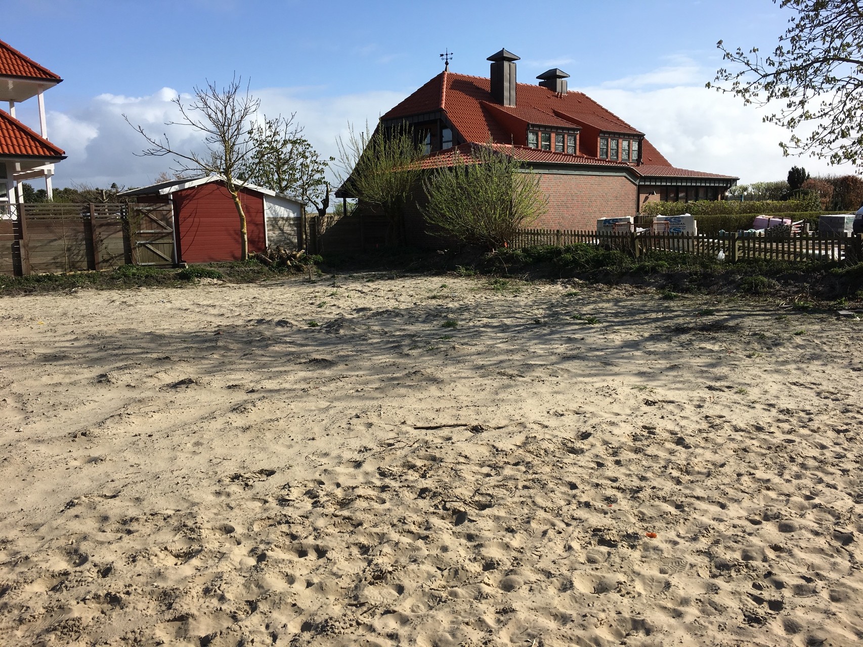 Grundstück vor der Baumaßnahme (Bild 2)
