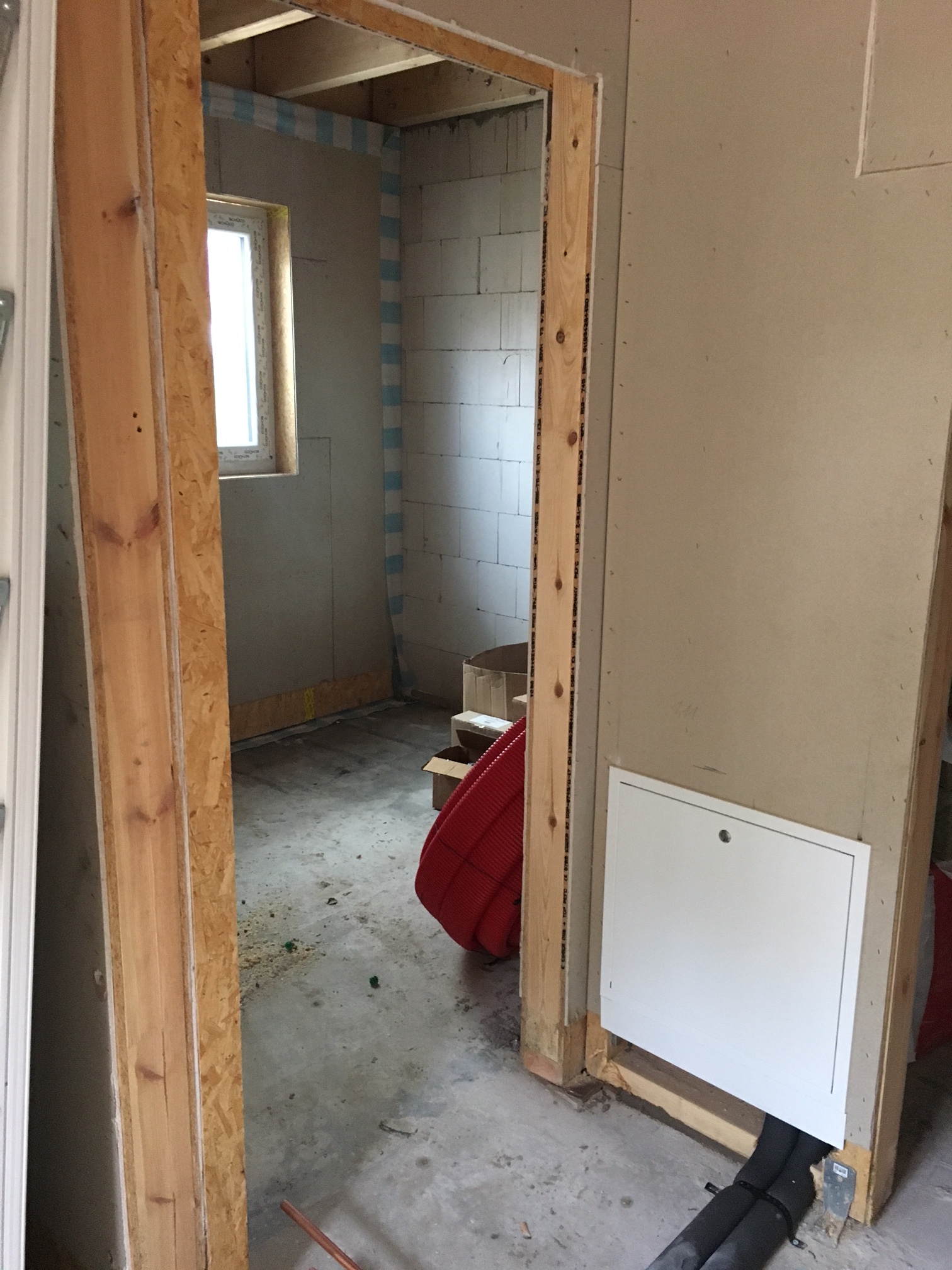 03.11. Ein Blick in das zukünftige Schlafzimmer der Fewo