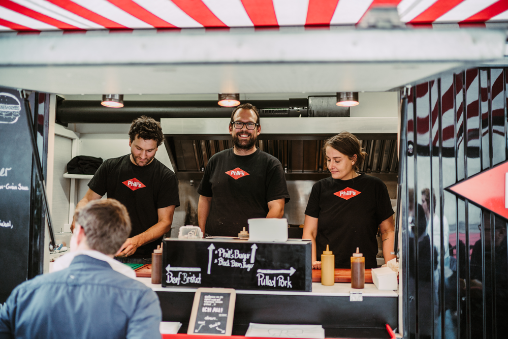 Burger als Hochzeitsessen? Wir finden es geil. Phills Burger machts möglich