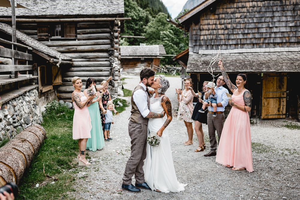 Hochzeit im engsten Kreis