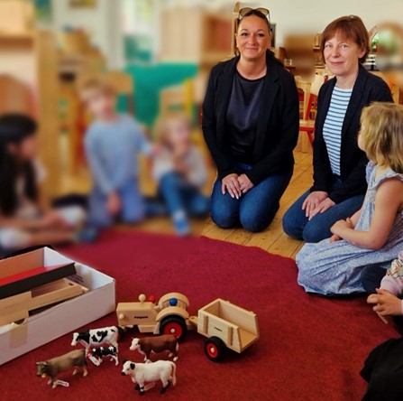 Große Freude im Haus für Kinder!