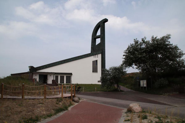 Die St.Nikolaus Kirche auf Langeoog