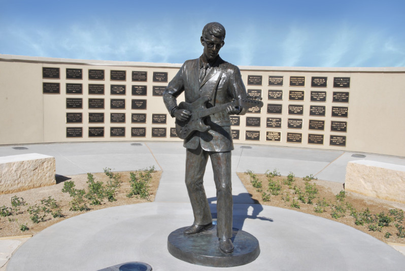 Buddy Holly Statue in Lubbock TX