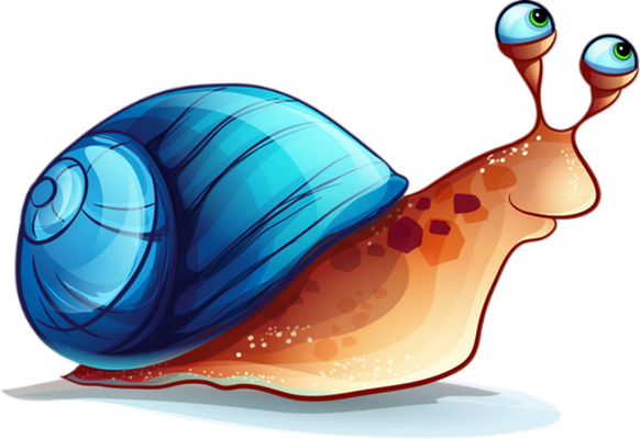 escargot - animal rampant - animaux - smiley émoticône émoji cartoon clipart illustration - artémotic