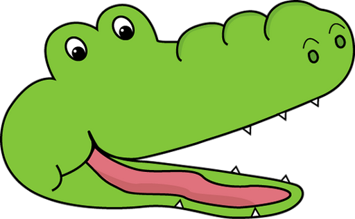 crocodile - animal rampant - animaux - smiley émoticône émoji cartoon clipart illustration - artémotic