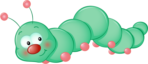 chenille - animal rampant - animaux - smiley émoticône émoji cartoon clipart illustration - artémotic