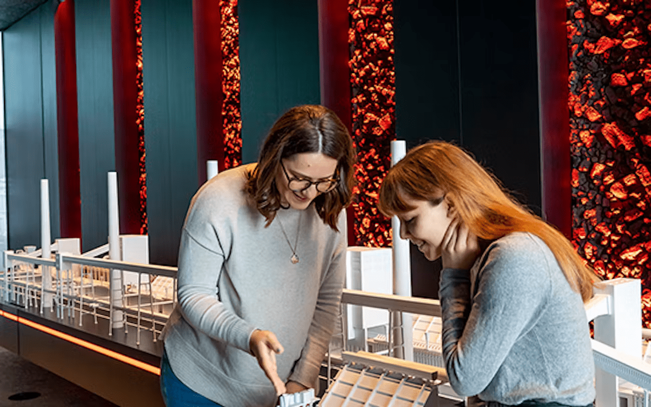 Großprojekt im UNESCO-Welterbe: Modell der Kokerei Zollverein