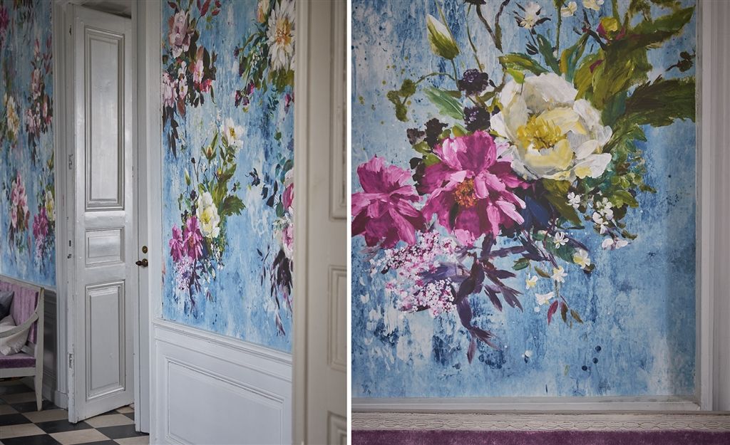 Décor fleurs Designers Guild - Ecoute Bergère conseiller décor
