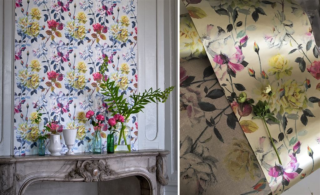 Décor fleurs Designers Guild - Ecoute Bergère conseiller décor