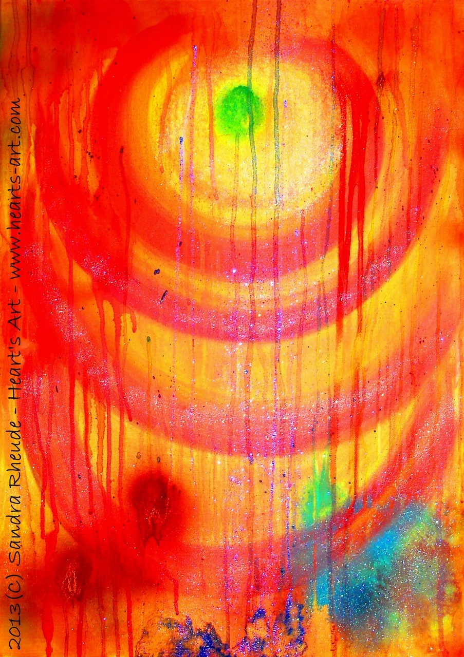 'Passion' - 2013/38 - Acryl auf Leinwand - 50 x 70 cm - verkauft