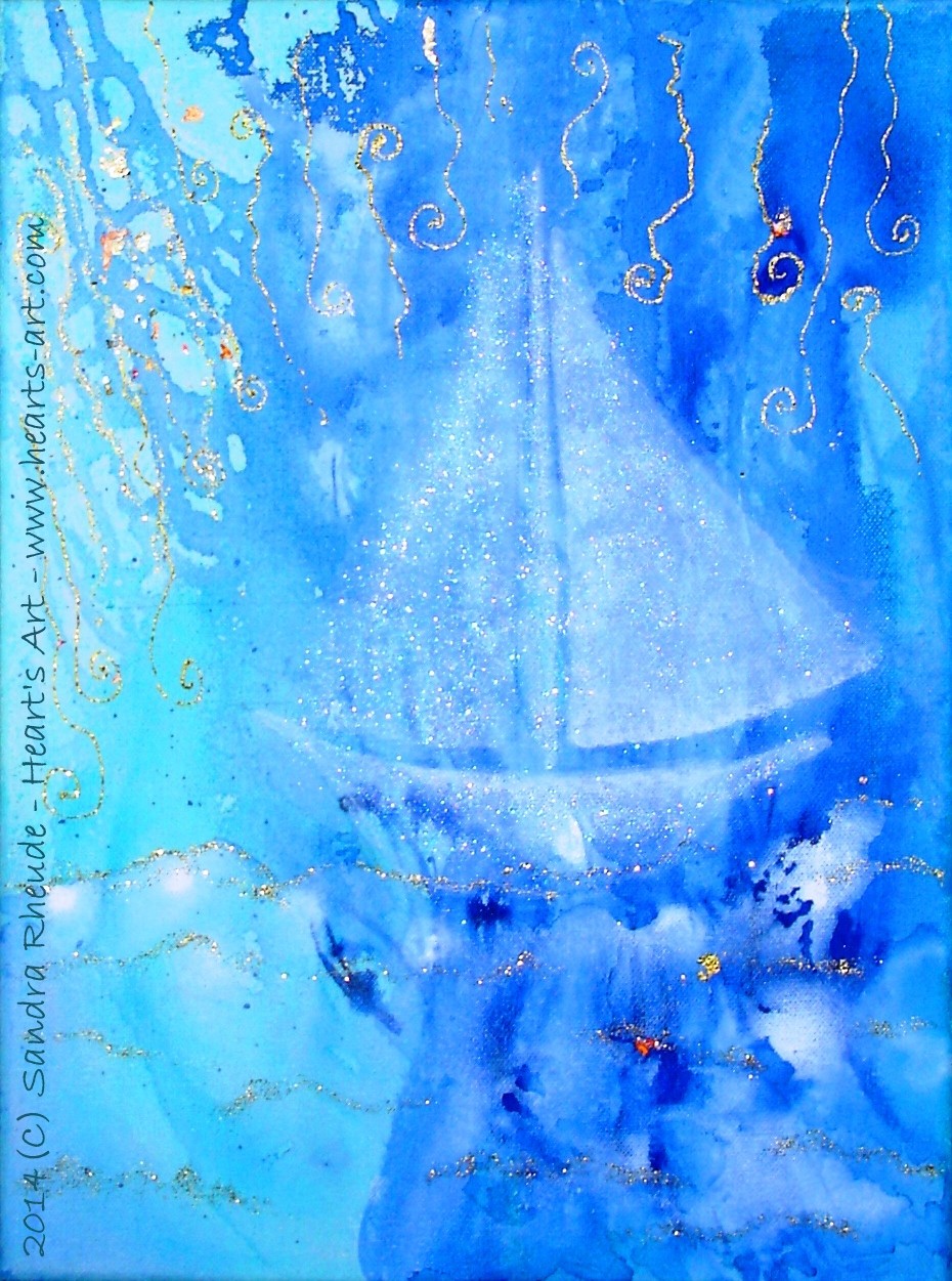 'Waterlove' - 2014/3 - Acryl auf Leinwand - 30 x 40 cm - € 140