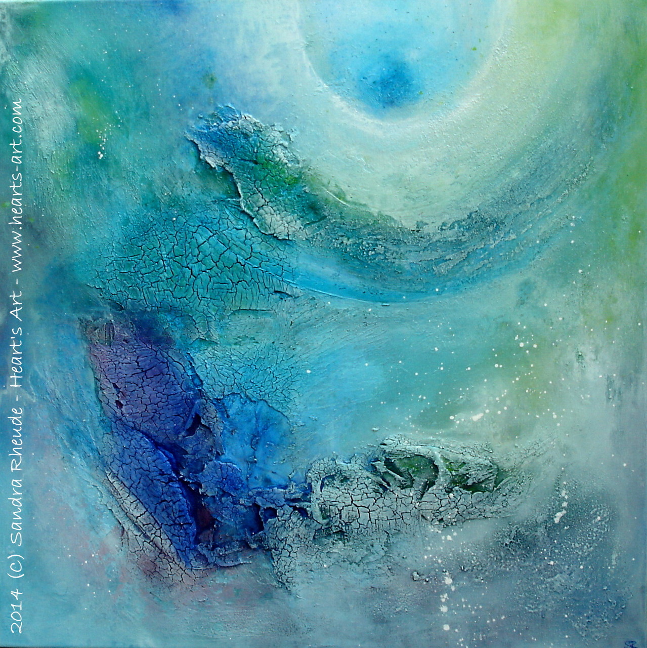 persönliches Energiebild - 70 x 70 cm - Platz 2 bei Fairkunst Award 2014