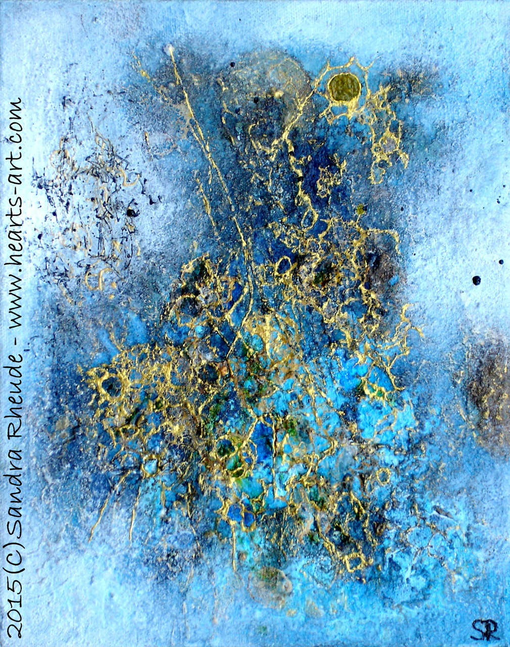 'Matrix' - 2015/28 - Acryl/MixedMedia auf Leinwand - 24 x 30 cm - € 170