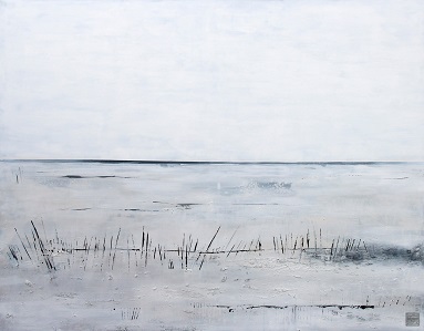 Landschaft ohne Frau XI- 2016 - 140 x 180 - Acryl auf Leiwand
