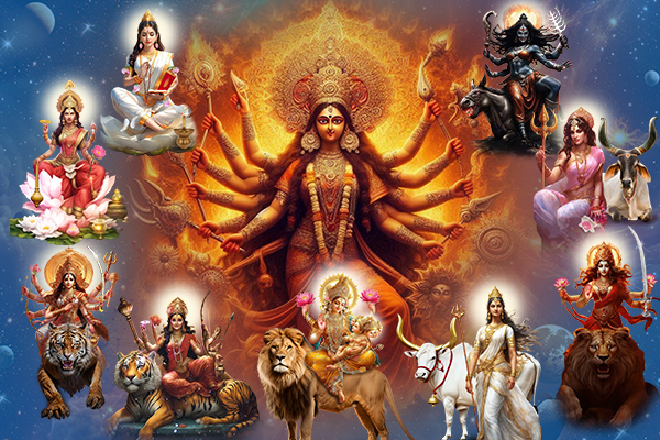 ドゥルガーに祈るNavratri(ナヴラトリ)