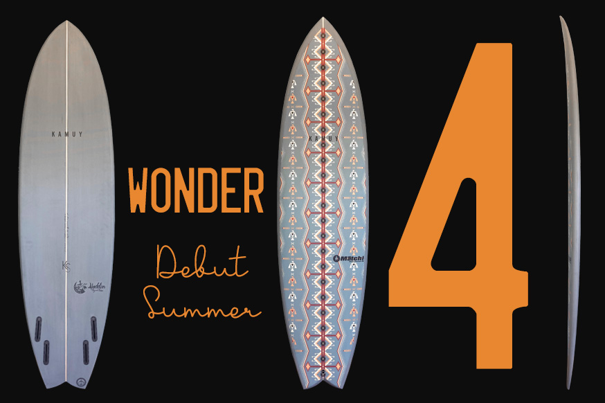 WONDER 4 - KAMUY SURFBOARDS KAMUYNALU JAPAN 内妻海岸 WONDER 4 - KAMUY SURFBOARDS KAMUYNALU JAPAN 内妻海岸